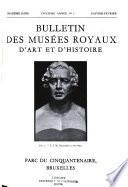 Bulletin des Musées royaux d'art et d'histoire