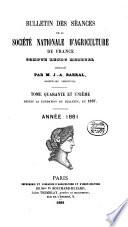 Bulletin des Séances. Compte Rendu Mensuel