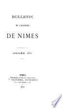 Bulletin des séances de l'Académie de Nîmes