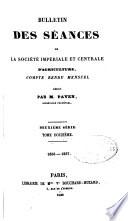 Bulletin des séances de la Société national d'agriculture de France