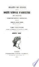Bulletin des séances