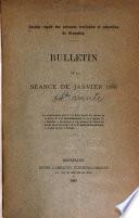 Bulletin des séances
