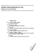Bulletin des sociétés d'ophtalmologie de France