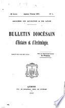 Bulletin diocésaine d'histoire et d'archéologie