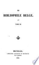 Bulletin du bibliophile belge