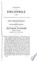 Bulletin du bibliophile et du bibliothécaire