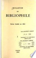 Bulletin du bibliophile