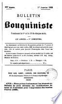 BULLETIN DU BOUQUINISTE