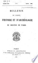 Bulletin du Comité d'histoire et d'archéologie du Diocèse de Paris
