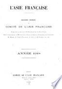Bulletin du Comité de l'Asie française