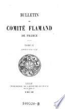 Bulletin du comite Flamand de France