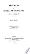 Bulletin du Ministère de l'Agriculture et du Commerce