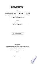 Bulletin du Ministère de l'Agriculture et du Commerce