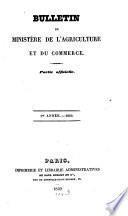 Bulletin du Ministère de l'Agriculture et du Commerce