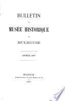 Bulletin du Musée Historique & des Sciences Humaines