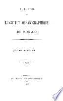 Bulletin du Musée océanographique de Monaco