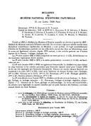 Bulletin du Muséum national d'histoire naturelle. 4e série