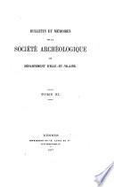 Bulletin et mémoires de la Société archéologique du Département d'Ille-et-Vilaine