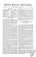 Bulletin financier international