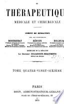 Bulletin général de thérapeutique