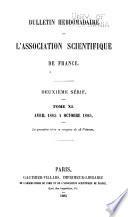 Bulletin hebdomadaire