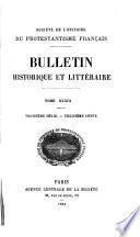 Bulletin historique et littéraire