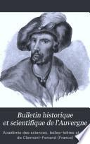 Bulletin historique et scientifique de l'Auvergne