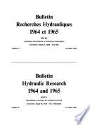 Bulletin Hydraulic Research