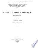 Bulletin Hydrographique Pour L'année ...