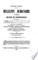 Bulletin judiciaire d'Aix