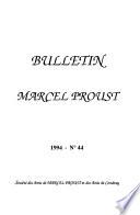 Bulletin Marcel Proust