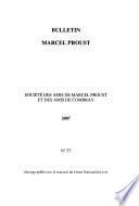 Bulletin Marcel Proust