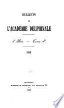 Bulletin mensuel de l'Académie delphinale