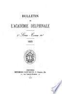 Bulletin mensuel de l'Académie delphinale