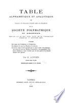 Bulletin mensuel de la société polymathique du Morbihan, Vannes