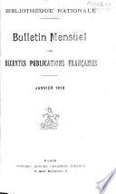 Bulletin mensuel