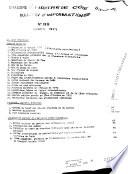 Bulletin mensuel
