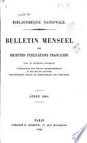 Bulletin mensuel