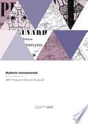 Bulletin monumental