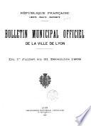 Bulletin municipal - Lyon
