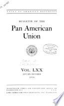 Bulletin of the Pan American Union