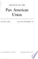 Bulletin of the Pan American Union