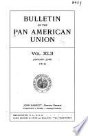 Bulletin of the Pan American Union