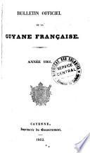 Bulletin officiel de la Guyane française
