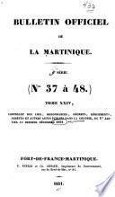 Bulletin officiel de la Martinique