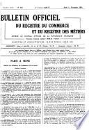Bulletin officiel des annonces civiles et commerciales