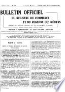 Bulletin officiel des annonces civiles et commerciales
