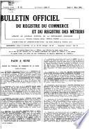 Bulletin officiel des annonces civiles et commerciales