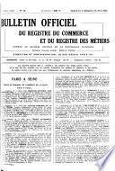 Bulletin officiel des annonces civiles et commerciales