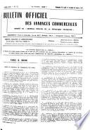 Bulletin officiel des annonces civiles et commerciales